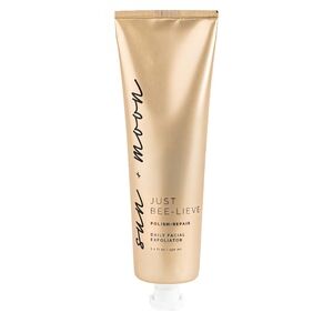 Sun + Moon, Just Bee-Lieve Polish+Repair, Daily Facial Exfoliator
